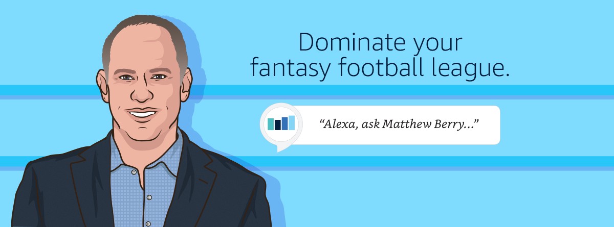 Dominate Your Fantasy Football League with Matthew Berry on Alexa